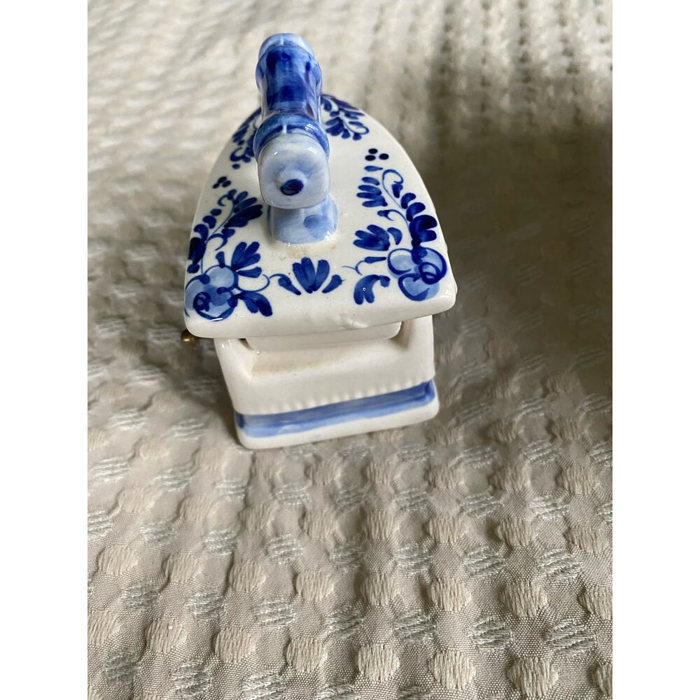 Antique Hand Painted Delfts Blue - Picture 4 of 5